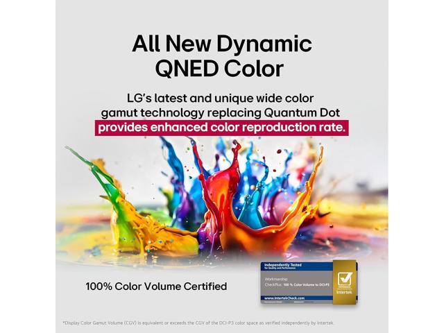 LG 43QNED82AUA 43 Inch QNED AI 4K Smart TV with a Walts FIXED-MOUNT-43-90 Mount and Amber Protection 3-OUTLET-SURGE Surge Protector (2025)