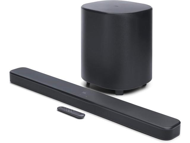 JBL BAR-500-MK2 Dolby Atmos Soundbar and 10' Wireless Subwoofer with a WireLogic Ruby 8ft Ultra High Speed 4K-8K-10K HDMI Cable (2025)