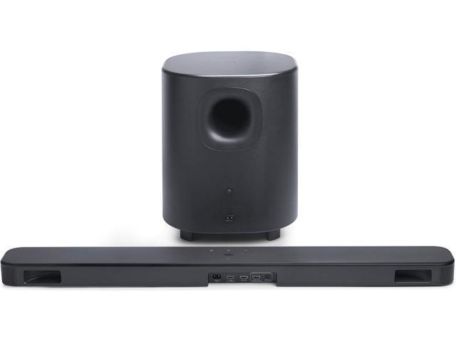 JBL BAR-500-MK2 Dolby Atmos Soundbar and 10' Wireless Subwoofer with a WireLogic Ruby 8ft Ultra High Speed 4K-8K-10K HDMI Cable (2025)