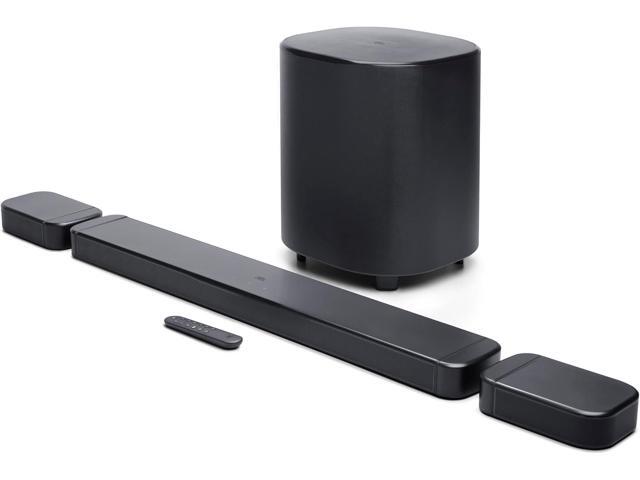 JBL BAR-700-MK2 Surround Sound 4K Dolby Atmos Passthrough Soundbar with a WireLogic Ruby 8ft Ultra High Speed 4K-8K-10K HDMI Cable (2025)