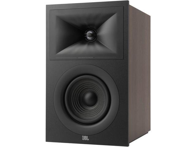 JBL STAGE-250B-BLACK 2-Way 5.25' Bookshelf Loudspeakers with STAGE-FS-BLK Floorstands (2025)