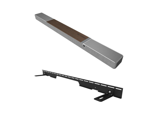 Klipsch FLEXUS-300-SOUNDBAR 5.1.2 Sound Bar Walnut with a Klipsch FLEXUS-300-MOUNT Speaker Mount (2025)