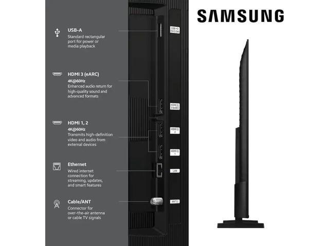 Samsung QN98Q7FDAFXZA 98' QLED Q7FD 4K Vision AI Smart TV (2025)
