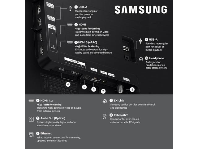 Samsung - 55" Class S90H OLED 4K UHD SmartVision AI Smart Tizen TV (2026) - image 5