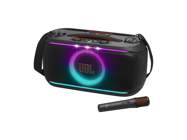 JBL PARTYBOX-ON-THE-GO-2-PLUS-BLACK Portable Party Speaker with Real-Time AI Vocal Removal (2026)