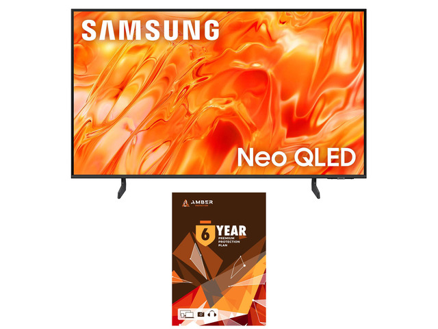 Samsung QN50QN70HAFXZA 50 Inch Neo QLED Smart TV with 6 Year Amber Protection Plan (2026)