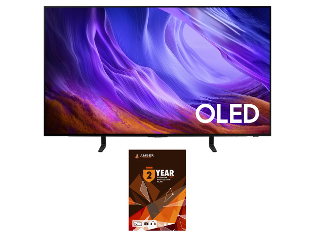 Samsung QN48S85HAEXZA 48' 4K OLED Smart TV with Dolby Atmos with a 2 Year Amber Protection Plan (2026)