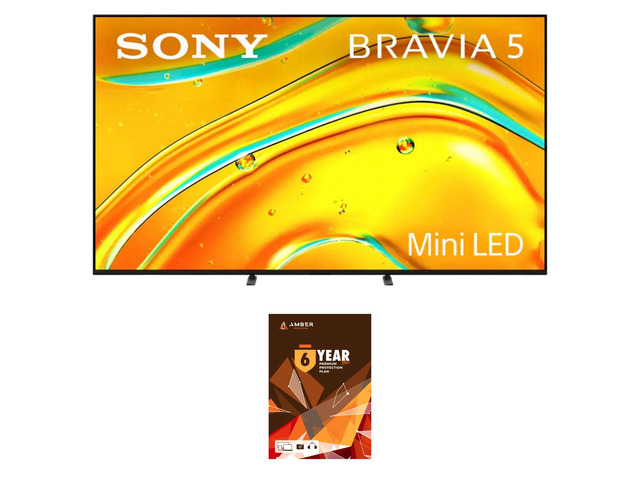 Sony K-85XR50 85' Mini 4K LED TV with 6 Year Amber Protection (2025)
