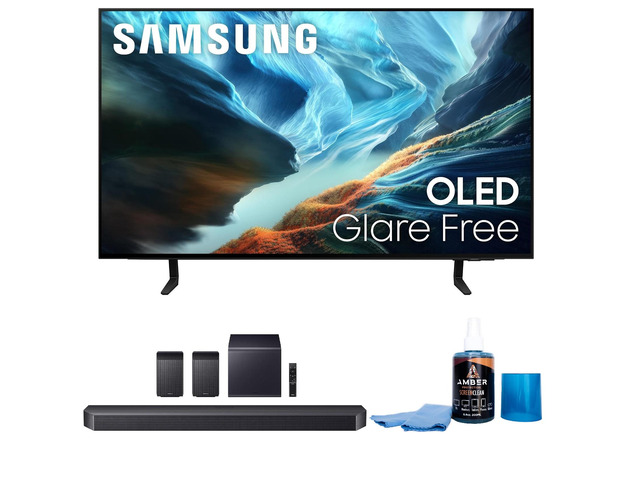 Samsung QN42S90HA 42' OLED TV with HW-Q990F Soundbar and Subwoofer (2026)