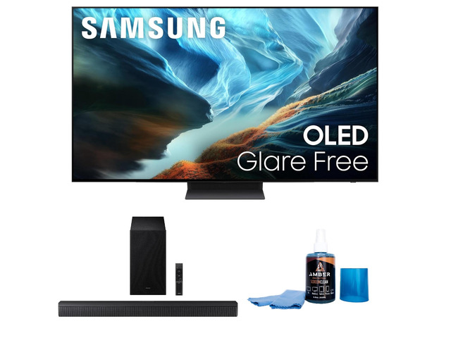 Samsung QN83S90HA 83' OLED TV with HW-B630F Soundbar and Subwoofer (2026)