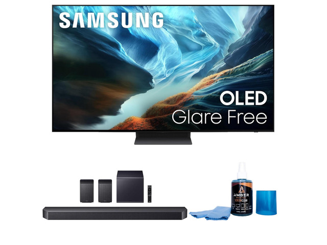 Samsung QN83S90HA 83' OLED TV with HW-Q990F Soundbar and Subwoofer (2026)