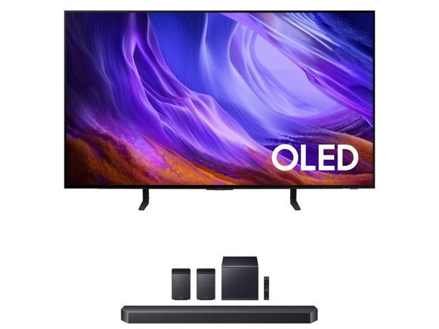 Samsung QN48S85HA 48' OLED TV with HW-Q990F Soundbar and Sub (2026)