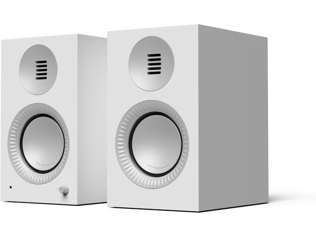 Kanto TUKG2PMWA 2nd Gen. Bookshelf Speakers - Matte White/Aluminum