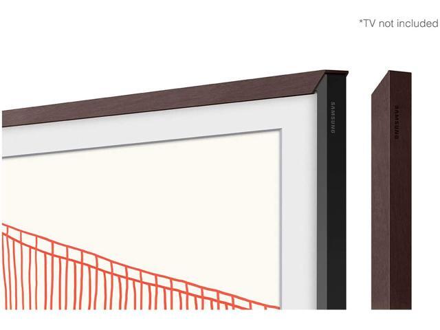 Samsung - 85" The Frame Customizable Bezel - Modern Brown - image 6