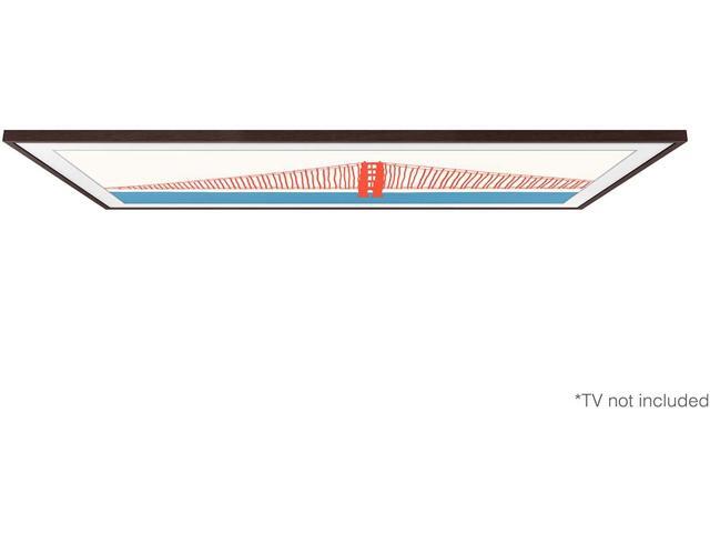 Samsung - 85" The Frame Customizable Bezel - Modern Brown - image 5