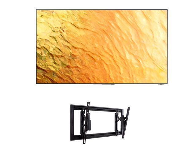 Samsung QN65QN800BFXZA 65' 8K QLED Quantum Mini LED HDR Smart TV with a Sanus VLT7-B2 42' - 90' Large Advanced Tilt 4D TV Wall Mount (2022)