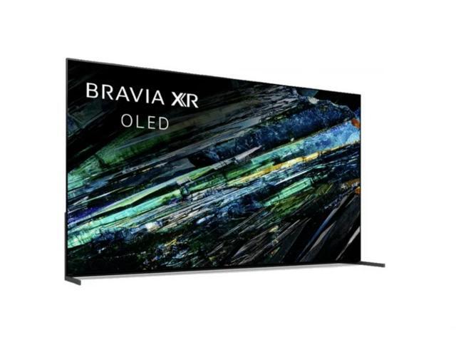 Sony XR77A95L 77 Inch QD-OLED 4K UHD Smart Google TV with AI Upscaling with a Sanus VMPL50A-B1 Tilting Wall Mount for 32 Inch-85 Inch Flat Screen...