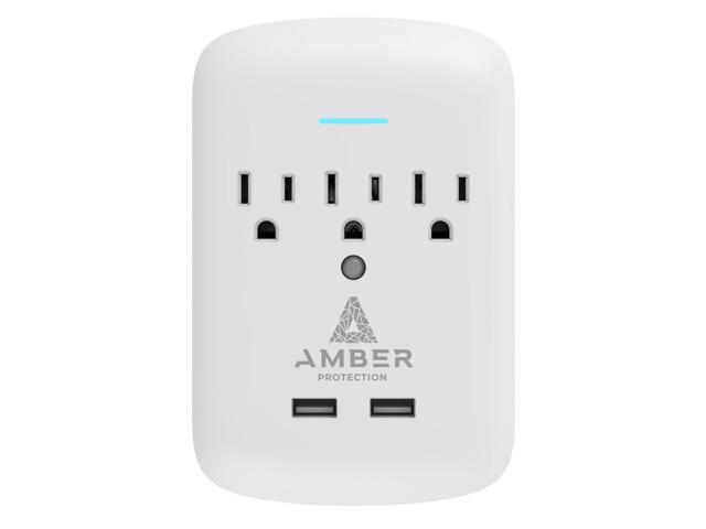 Amber Protection 3-OUTLET-SURGE Surge Protector (2024)
