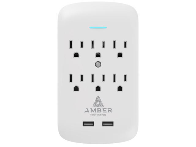Amber Protection 6-OUTLET-SURGE Surge Protector (2024)