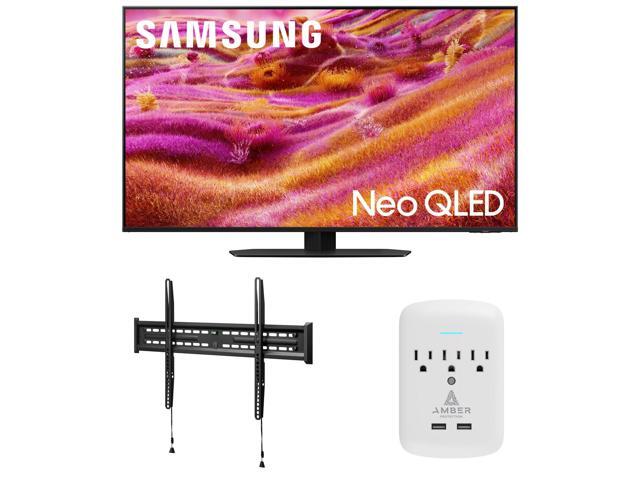 Samsung QN50QN90FAFXZA 50 Inch Neo QLED 4K QN90F Vision AI Smart TV with a Walts TV FIXED-MOUNT-43-90 TV Mount for 43'-98' TVs and Amber Protection...
