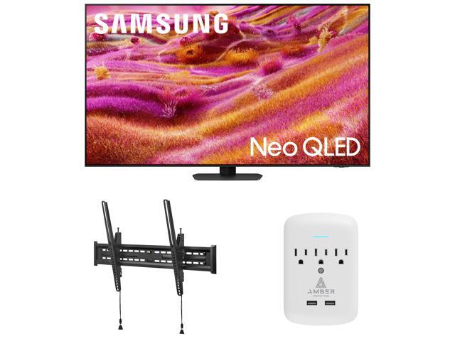 Samsung QN55QN90FAFXZA 55 Inch Neo QLED 4K QN90F Vision AI Smart TV with a Walts TV TILT-MOUNT-43-90 Large/XL Tilt Mount for 43'-98' TVs and Amber...