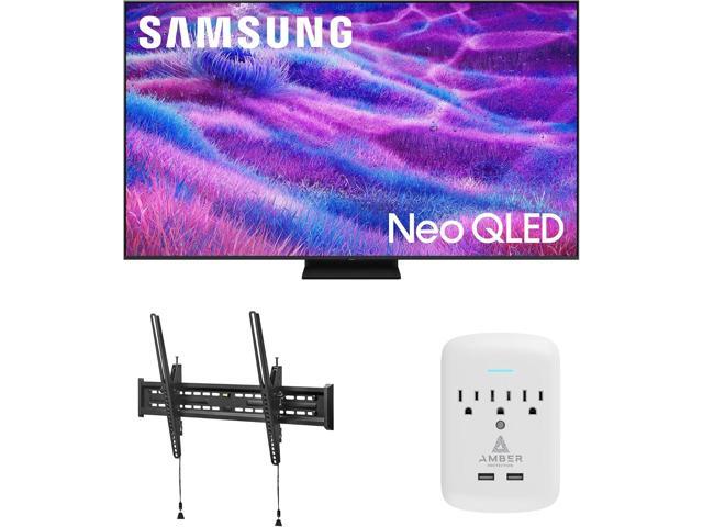 Samsung QN55QN80FAFXZA 55 Inch Neo QLED QN80F Series Supreme UHD 4K TV with a Walts TV TILT-MOUNT-43-90 Large/XL Tilt Mount for 43'-98' TVs and...