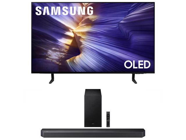 Samsung QN42S90FAEXZA 42 Inch 4K OLED Smart TV with a Samsung HW-Q600F Q Series Soundbar 3.1.2 Ch Sound and Subwoofer (2025)