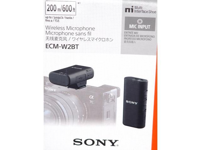 Sony - ECMW2BT Omnidirectional Wireless Microphone with Bluetooth - Black - image 3