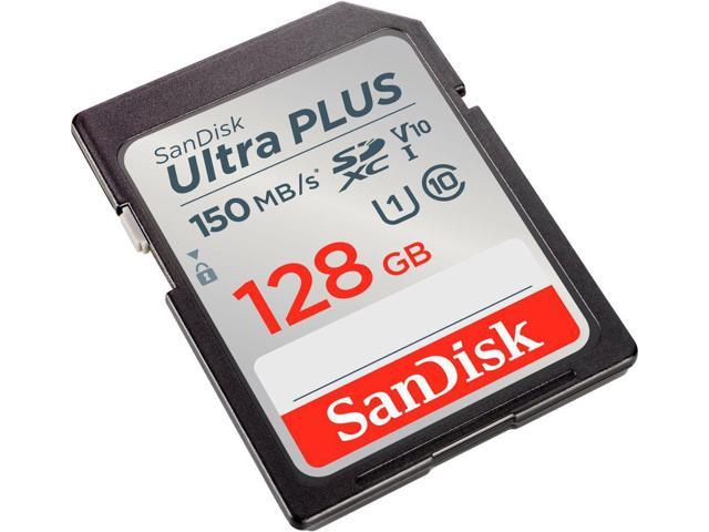 Photos - Other photo accessories SanDisk Ultra PLUS 128GB SDXC UHS-I Memory Card SDSDUWC-128G-AN6IN 