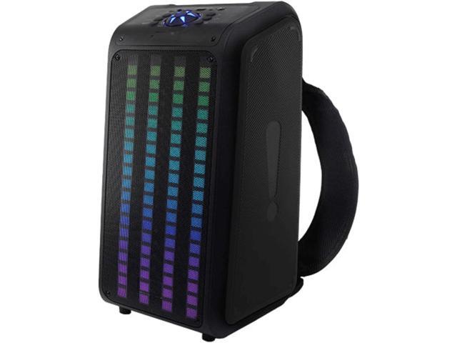 Supersonic IQ Sound Sound Traveler 20 Watt Portable Backpack Speaker Microphone IQ-8265BT