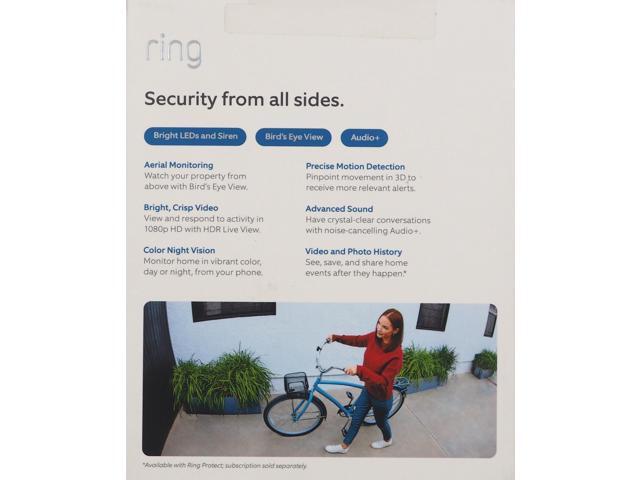 Spotlight Cam Pro, Battery with 2K Video and Ring Vision, LED Lights, Dual-Band Wifi, and 3D Motion Detection - Black - image 4