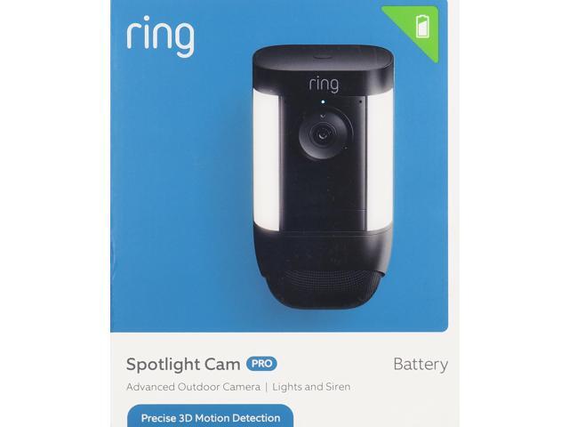 Spotlight Cam Pro, Battery with 2K Video and Ring Vision, LED Lights, Dual-Band Wifi, and 3D Motion Detection - Black - image 3