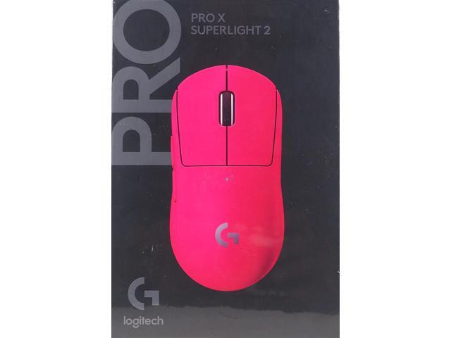 Logitech G PRO X SUPERLIGHT 2 LIGHTSPEED Lightweight Wireless Optical Gaming Mouse with HERO 32K DPI Sensor 910-006795 - Magenta