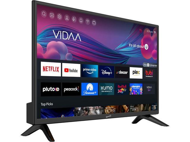 Supersonic 24' LED Smart HDTV w DVD Player, AC/DC Compatible with Car Cord, 1080p, WiFi, SC-2426SDVD