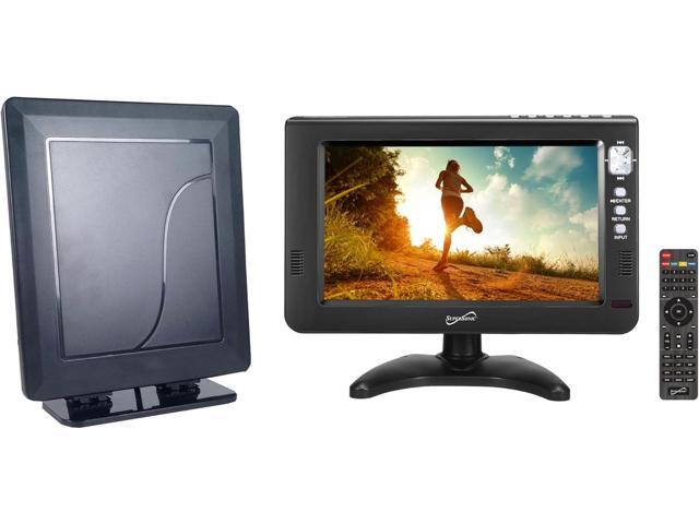 Supersonic SC-599 Portable 9 LCD TV Digital Tuner Plus HDTV Digital Indoor Antenna AC / DC Compatible, DC Cord Included