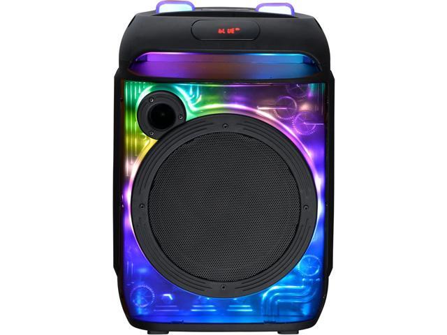 Supersonic IQ Sound Cyber Flex 8' Portable Bluetooth Speaker w/ TWS LED Light, Wireless Mic USB/SD/FM/AUX IQ-5908DJBT