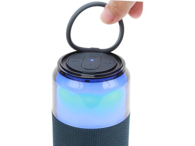 Supersonic SC-2335BT SodaBoom Multi-Color Glowing Portable Bluetooth Speaker Blue