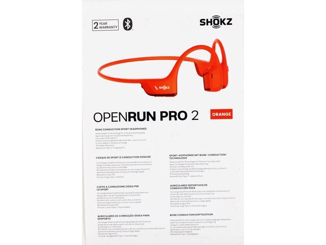 Shokz - OpenRun Pro 2 Wireless Bone Conduction Open-Ear Bluetooth Sports Headphones - Orange - image 5