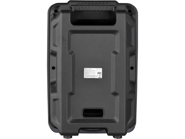 Supersonic IQ Sound IQ-2308BT Cyber Flex8 8' Portable Bluetooth Speaker w/ TWS, LED Lights, FM Radio, USB/SD/AUX/Mic