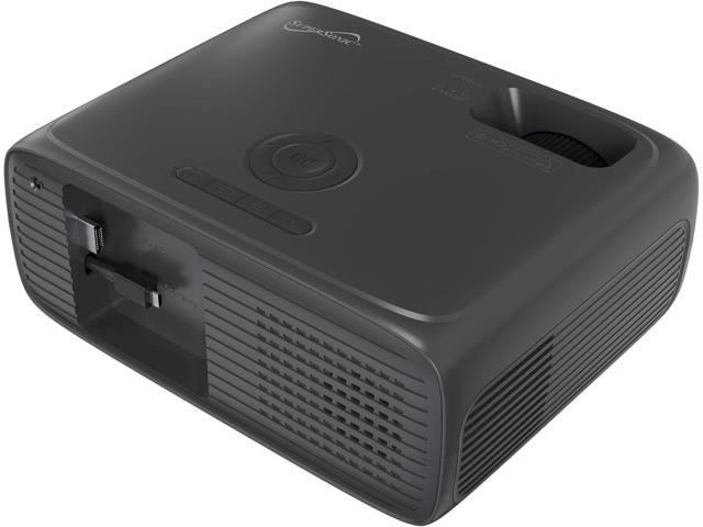 Supersonic SC-282P Full HD 1080P LED Projector with Bluetooth, 7800 Lumens, LED 4' LCD, 40150' Display