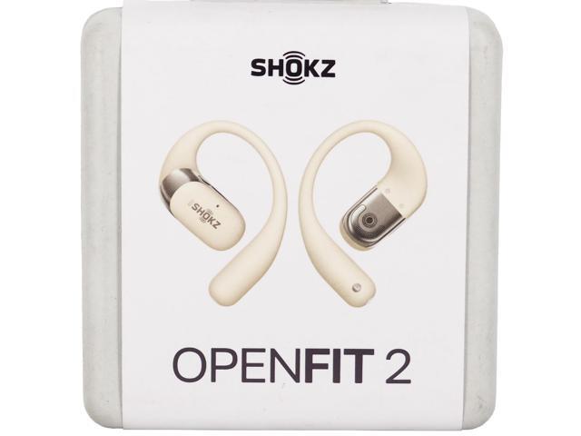 Shokz - OpenFit 2 Open-Ear True Wireless Earbuds - Beige - image 3