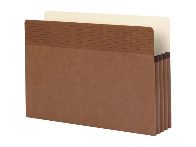 Business Source File Pocket 3-1/2' Exp. Legal 25/BX Redrope 65794