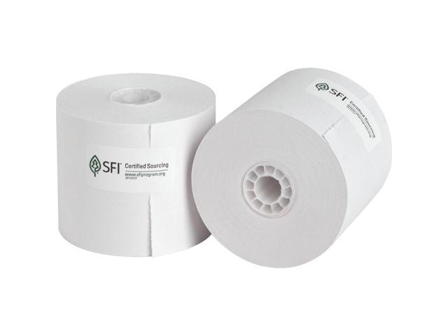 Business Source Paper Roll Single Ply Bond 2-1/4'x126' 100RL/CT WE 31821