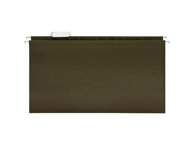 Business Source Hanging Folder 11 Pt. 1/5 Cut Legal 25/BX Green 43570