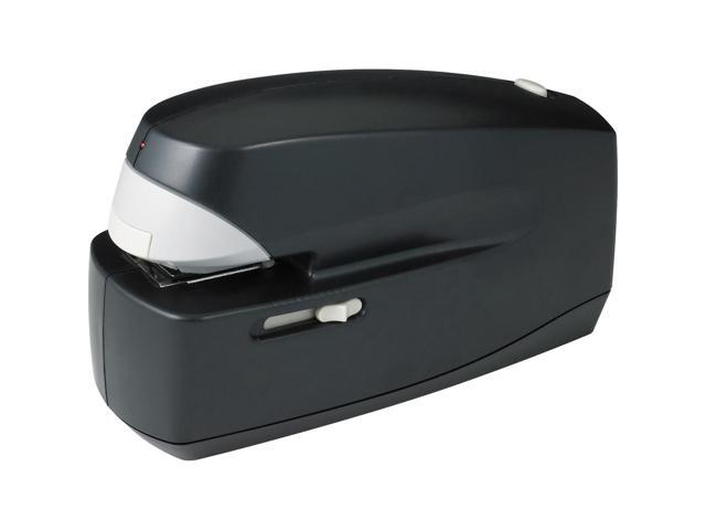 Business Source Electric Stapler 25 Sht/210 Cap. 35mm Throat Black 62829