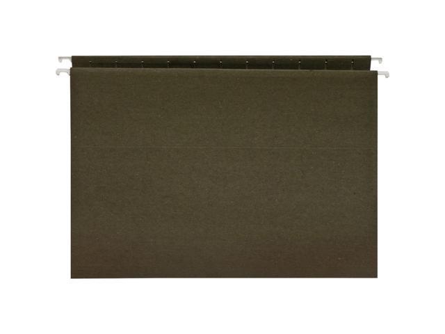 Business Source Hanging Folders w/o Tabs Letter 25/BX Green 26528