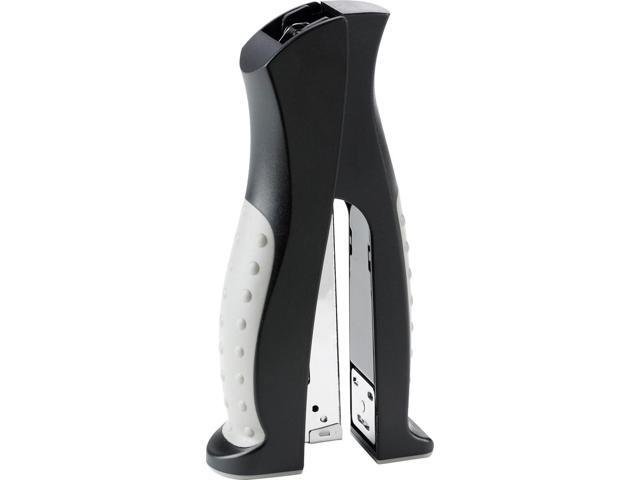 Business Source Stand Up Stapler Full Strip 20 Sht/210 Cap. Black/Gray 65646