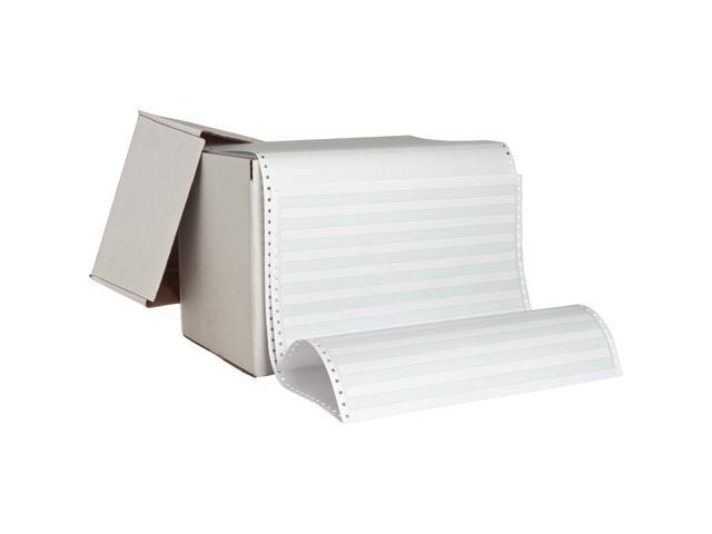 Sparco Computer Paper 20 lb. 1Prt 14-7/8'x8-1/2' 2600/CT 1/2'GN Bar 02182