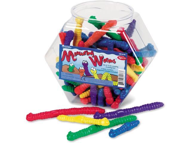 Learning Resources Measuring Worms Math Manipulatives for Grades Pre-K and Up LER0176
