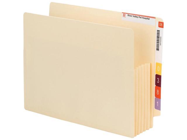 Smead Manufacturing Company SMD75175 File Pockets- End Tab Conv- Ltr- 5-.25in. Exp- MLA